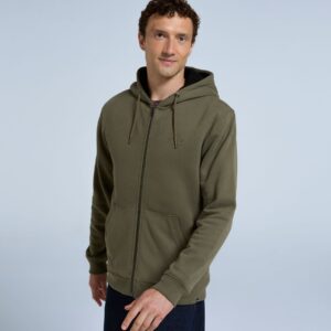 Animal Green Samuel Mens Organic Hoodie