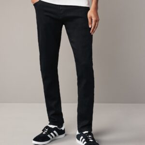 Black Skinny Fit Comfort Stretch Jeans