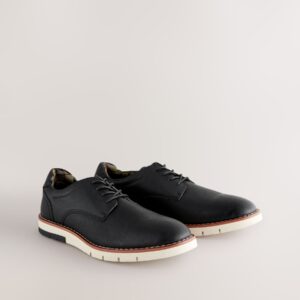 Black Sports Wedges Shoes