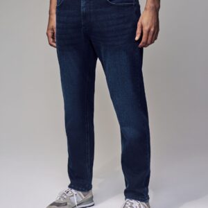 Blue Deep Single Slim Fit Classic Stretch Jeans