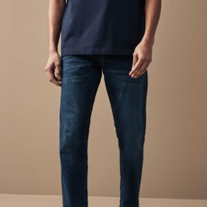 Blue Mid Indigo Slim Fit Motion Flex Jeans