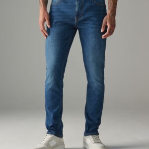 Blue Single Skinny Fit Classic Stretch Jeans
