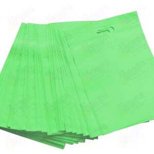 Krupa Enterprise 14x19(inch) Size D-Cut Cloth Carry Bag, Handle Bag, Shopping Bag, Daily use Bag, Gift Bag Completely Eco Friendly Bag Pack of 50 Piece (Parrot)