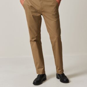 Stone Slim Fit Stretch Printed Soft Touch Chino Trousers