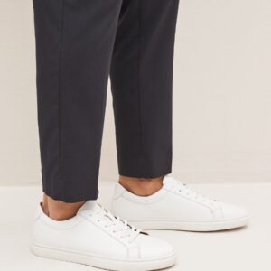 White Leather Trainers