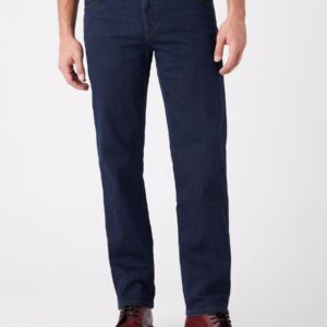Wrangler Blue Black Straight Fit Texas Authentic Jeans